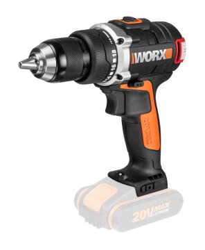 Дрель-шуруповерт WORX BL WX175.9 аккумуляторная, 60Нм, 20В, бесщеточная