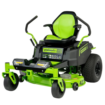 Райдер садовый аккумуляторный с нулевым радиусом разворота Greenworks GC82ZT107, 82V (7404107)