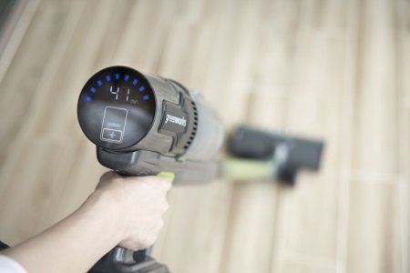 Пылесос вертикальный GREENWORKS G24SVK4 24V (500 Вт) аккумуляторный