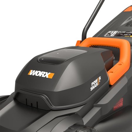 Газонокосилка WORX WG730E.9 20V 30см аккумуляторная бесщеточная, 1 аккумулятор 4 Ач + зарядное устройство Газонокосилка WORX WG730E.9 20V 30см аккумуляторная бесщеточная, 1 аккумулятор 4 Ач + зарядное устройство