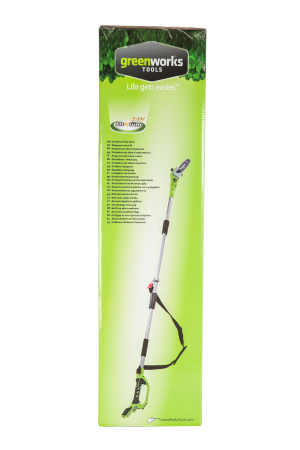 Высоторез/сучкорез аккумуляторный GREENWORKS G24PS20, 24V, 20 см