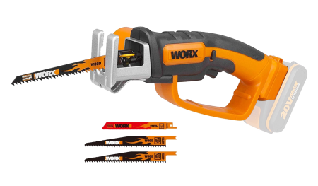 Садовая сабельная пила аккумуляторная WORX WG894E.9, 20В, 16мм, Без аккумулятора и зарядного устройства Садовая сабельная пила аккумуляторная WORX WG894E.9, 20В, 16мм, Без аккумулятора и зарядного устройства