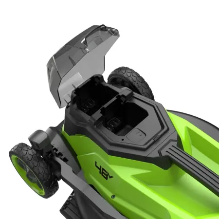 Газонокосилка аккумуляторная GREENWORKS GD24X2LM361,  2х24V, 36 см, бесщеточная, бесщеточная (2520707) Газонокосилка аккумуляторная GREENWORKS GD24X2LM361,  2х24V, 36 см, бесщеточная, бесщеточная (2520707)