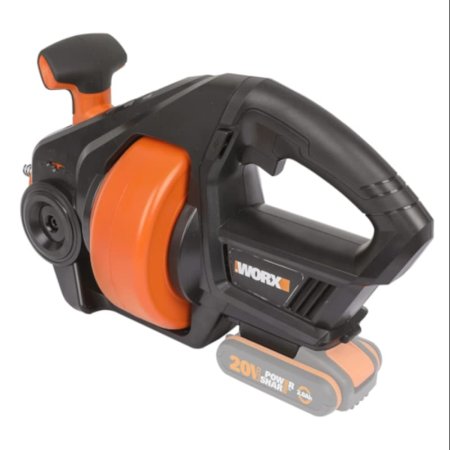 Трос сантехнический WORX WX891.9 20V аккумуляторный, Без аккумулятора и зарядного устройства