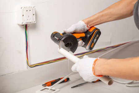 Угловая шлифмашина WORX WX801.9 аккумуляторная 20V, 76мм, Без аккумулятора и зарядного устройства