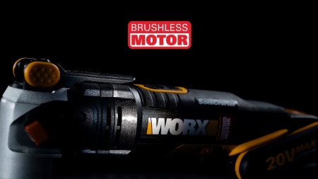 Реноватор WORX WX693.9 аккумуляторный 20V, бесщеточный, Без аккумулятора и зарядного устройства