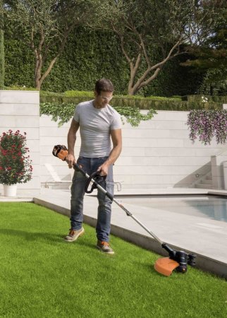 Триммер аккумуляторный WORX WG183E.9, 40В, 33 см, Без аккумулятора и зарядного устройства Триммер аккумуляторный WORX WG183E.9, 40В, 33 см, Без аккумулятора и зарядного устройства