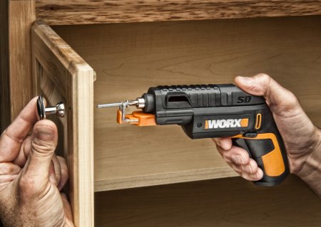 Отвертка WORX WX255 4V SD Slide Driver аккумуляторная с ЗУ и набором бит (6шт)