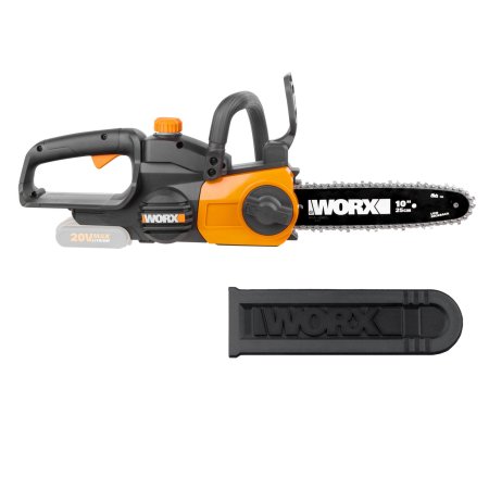 Цепная пила аккумуляторная WORX WG322E.9, 20В, 25 см, Без аккумулятора и зарядного устройства