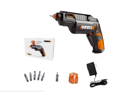 Отвертка WORX WX254.4 4V SD Slide Driver аккумуляторная с ЗУ и набором бит (6шт)