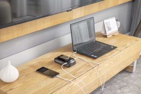 Пылесос вертикальный GREENWORKS G24SVK4 24V (500 Вт) аккумуляторный