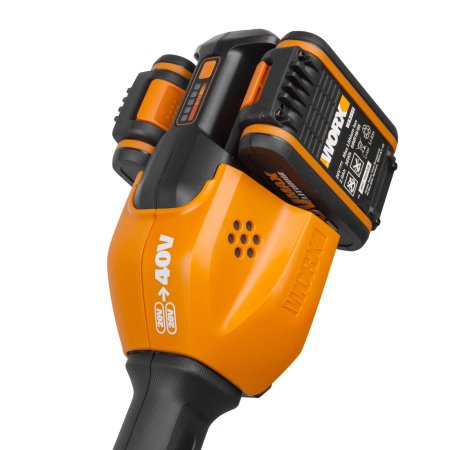 Триммер аккумуляторный WORX WG184E.9, 40В, 33 см, Без аккумулятора и зарядного устройства