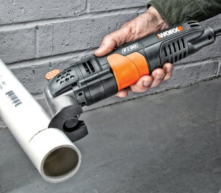 Реноватор WORX WX680 UI F30 Sonicrafter SDS электрический 220V, 350Вт, в кейсе