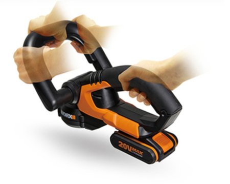 Кусторез аккумуляторный WORX WG259E.9, 52 см, 20В, Без аккумулятора и зарядного устройства