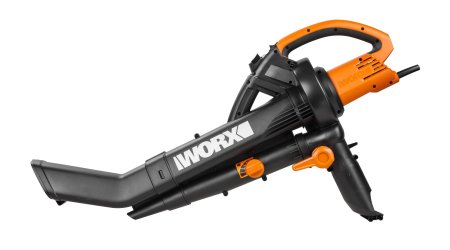 Воздуходув-Садовый Пылесос электрический WORX WG505E, 3000Вт, 335 км/ч