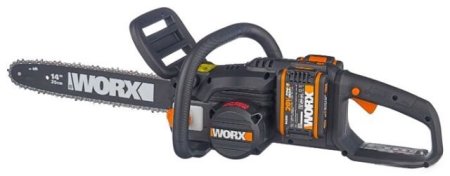 Цепная пила аккумуляторная WORX WG384E.9,40В, 35 см, бесщеточная, Без аккумулятора и зарядного устройства