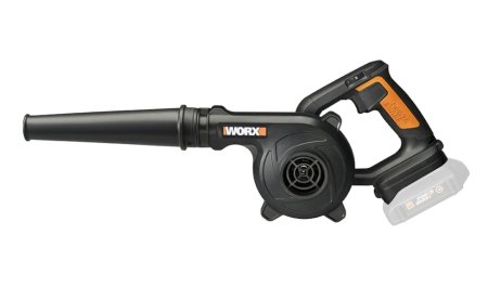 Воздуходувка аккумуляторная WORX WX094.9, 20В, 250 км/ч, Без аккумулятора и зарядного устройства