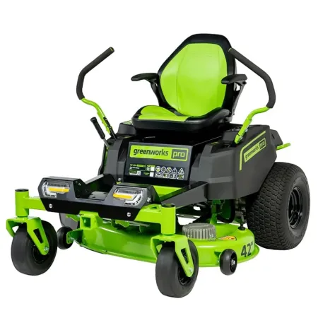 Райдер садовый аккумуляторный с нулевым радиусом разворота GREENWORKS Zero Turn Crossover, GC82ZT107, 82V (7404107)