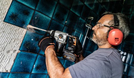 Перфоратор WORX WX392.9 аккумуляторный 20V 2,2Дж, Без аккумулятора и зарядного устройства