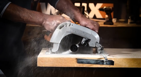 Дисковая пила WORX WX445 электрическая 220V, 1600Вт, 190мм