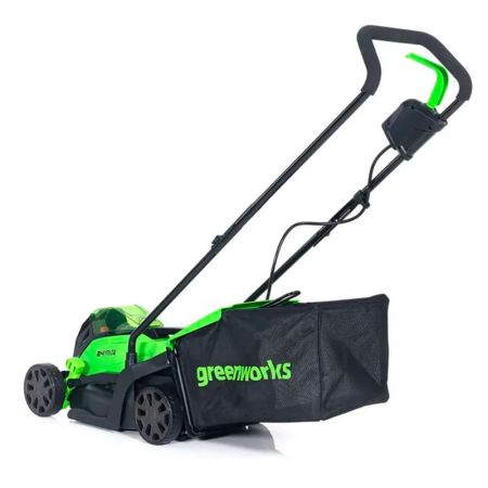 Газонокосилка аккумуляторная GREENWORKS GD24LM33, 24V, 33 см, бесщеточная