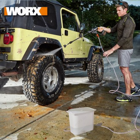 Мойка высокого давления WORX WG629E.9, аккумуляторная, 20В, 22 бар, Без аккумулятора и зарядного устройства Мойка высокого давления WORX WG629E.9, аккумуляторная, 20В, 22 бар, Без аккумулятора и зарядного устройства