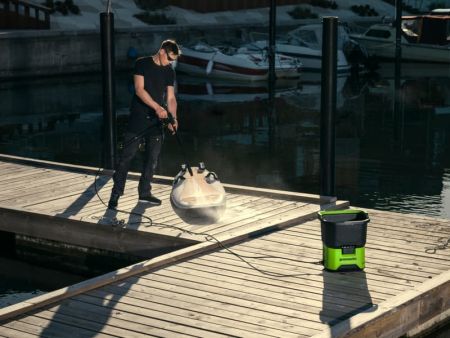 Мойка высокого давления аккумуляторная Greenworks GDC40 GMAX 40V, без аккумулятора и ЗУ