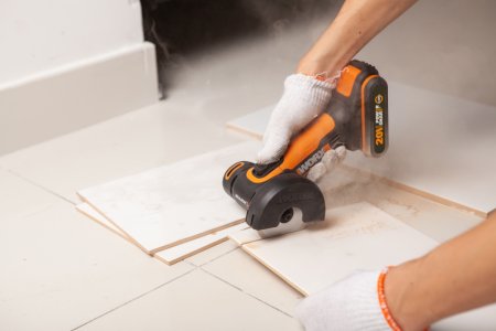 Угловая шлифмашина WORX WX801.9 аккумуляторная 20V, 76мм, Без аккумулятора и зарядного устройства