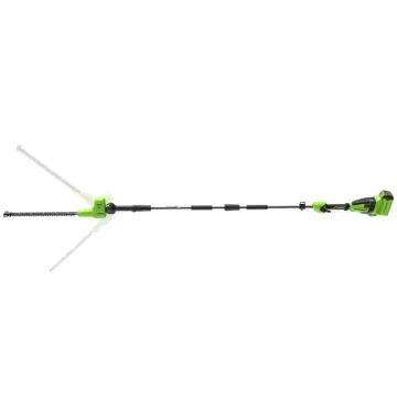Кусторез штанговый аккумуляторный GREENWORKS G40PH511, 40V, 51см