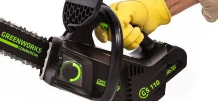 Цепная пила одноручная аккумуляторная б/щ Greenworks GD40TCS 40V (25 см) без аккумулятора и ЗУ