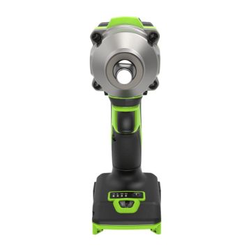 Гайковерт ударный акк. GREENWORKS IW5500, 24V, б/щет, 1/2'', 500Нм, 3 режима, без АКБ и ЗУ (3805007)