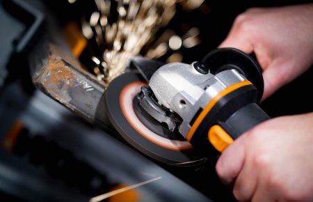 Угловая шлифмашина WORX WX803.9 аккумуляторная 20V, 125мм, Без аккумулятора и зарядного устройства