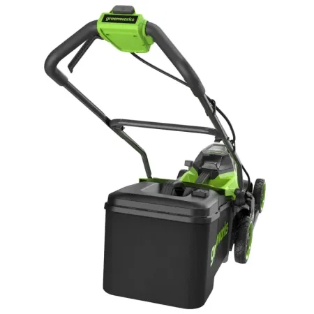 Газонокосилка аккумуляторная GREENWORKS GD24X2LM361,  2х24V, 36 см, бесщеточная, бесщеточная (2520707) Газонокосилка аккумуляторная GREENWORKS GD24X2LM361,  2х24V, 36 см, бесщеточная, бесщеточная (2520707)