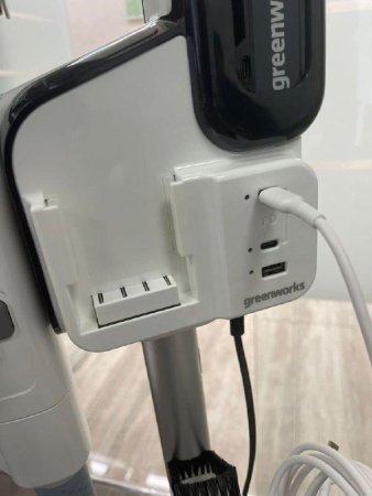 Пылесос вертикальный GREENWORKS G24SVK4D 24V (500 Вт) аккумуляторный