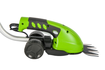 Аккумуляторные садовые ножницы Greenworks 7,2V с встроенным аккумулятором 2 Ah и телескопической ручкой