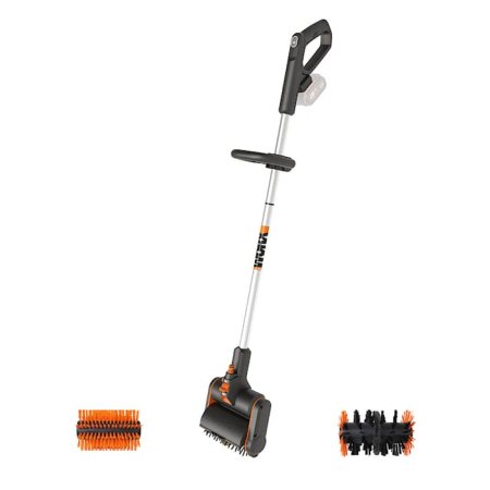 Щетка для чистки дорожек WORX WG441E 20В, 1 аккумулятор 4 Ач + зарядное устройство