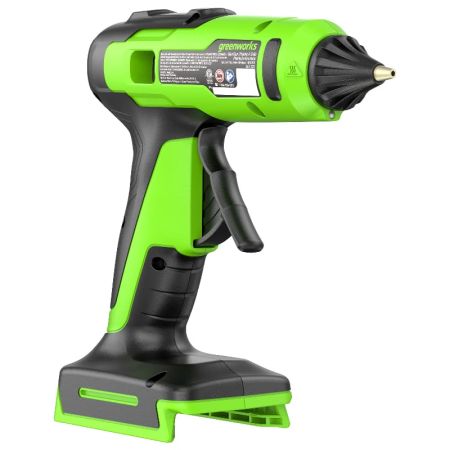 Пистолет клеевой аккумуляторный GREENWORKS G24GLG (3502207) 24 V, без АКБ и ЗУ