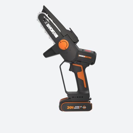 Пила аккумуляторная бесщёточная WORX WG325E, 20В, 12см, 2Ач х1, ЗУ 2А, коробка