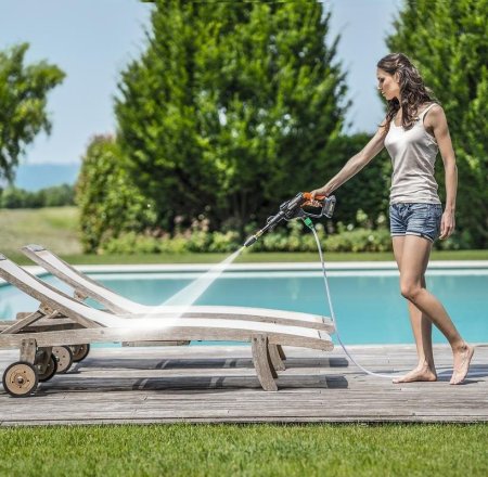 Мойка высокого давления WORX WG629E.9, аккумуляторная, 20В, 22 бар, Без аккумулятора и зарядного устройства Мойка высокого давления WORX WG629E.9, аккумуляторная, 20В, 22 бар, Без аккумулятора и зарядного устройства
