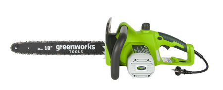 Цепная пила электрическая GREENWORKS GCS2046, 2000W, 45 см