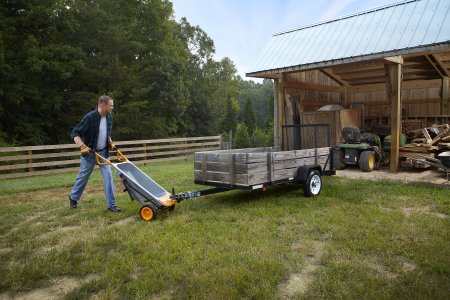 Садовая тележка WORX WG050 Aerocart