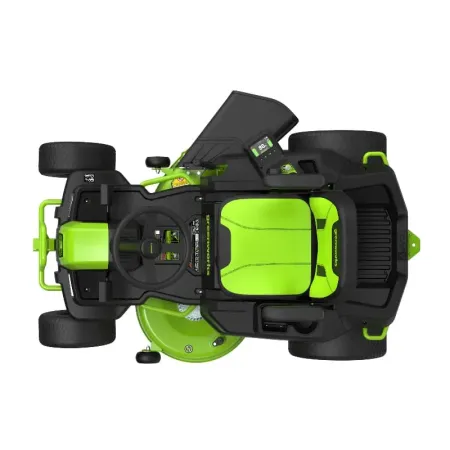 Трактор садовый аккумуляторный GREENWORKS GC82LT107, 82V, без АКБ и ЗУ (7404507)