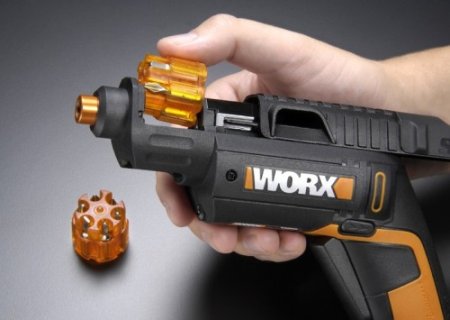 Отвертка WORX WX254.4 4V SD Slide Driver аккумуляторная с ЗУ и набором бит (6шт)