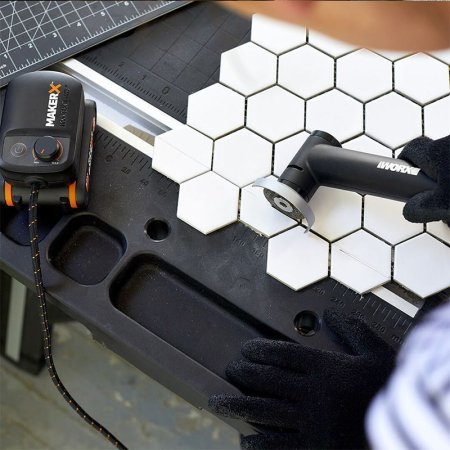 Мини-углошлифовальная машинка WORX WX741.9 20V аккумуляторная, бесщеточная, Без аккумулятора и зарядного устройства