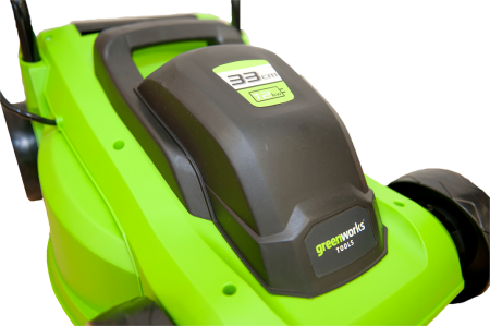 Газонокосилка электрическая GREENWORKS GLM1232, 1200W, 33 см