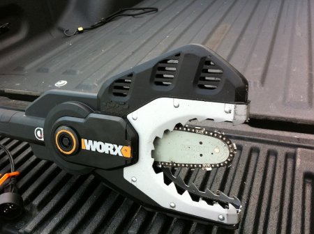 Цепная пила безопасная аккумуляторная WORX JawSaw WG329E.9, 20В, 15 см, 1 аккумулятор 2 Ач + зарядное устройство