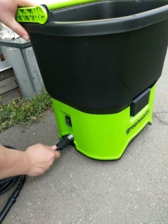 Мойка высокого давления аккумуляторная Greenworks GDC40 GMAX 40V, без аккумулятора и ЗУ