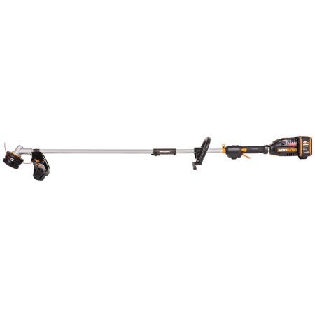 Триммер аккумуляторный WORX NITRO WG186E.92, 40В, бесщеточный, 38 см, Без аккумулятора и зарядного устройства