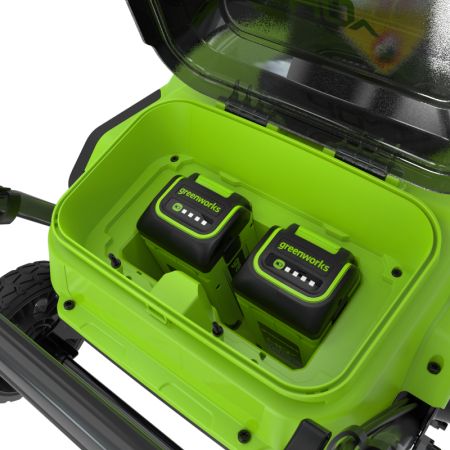 Снегоуборщик аккумуляторный бесщеточный Greenworks GD40STX2, 40V, 51 см,(2603407)