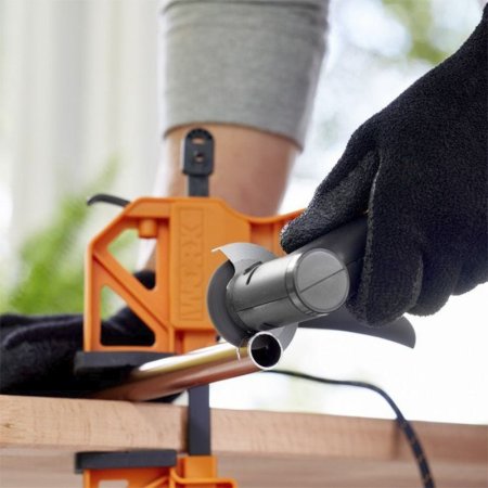 Мини-углошлифовальная машинка WORX WX741.9 20V аккумуляторная, бесщеточная, Без аккумулятора и зарядного устройства